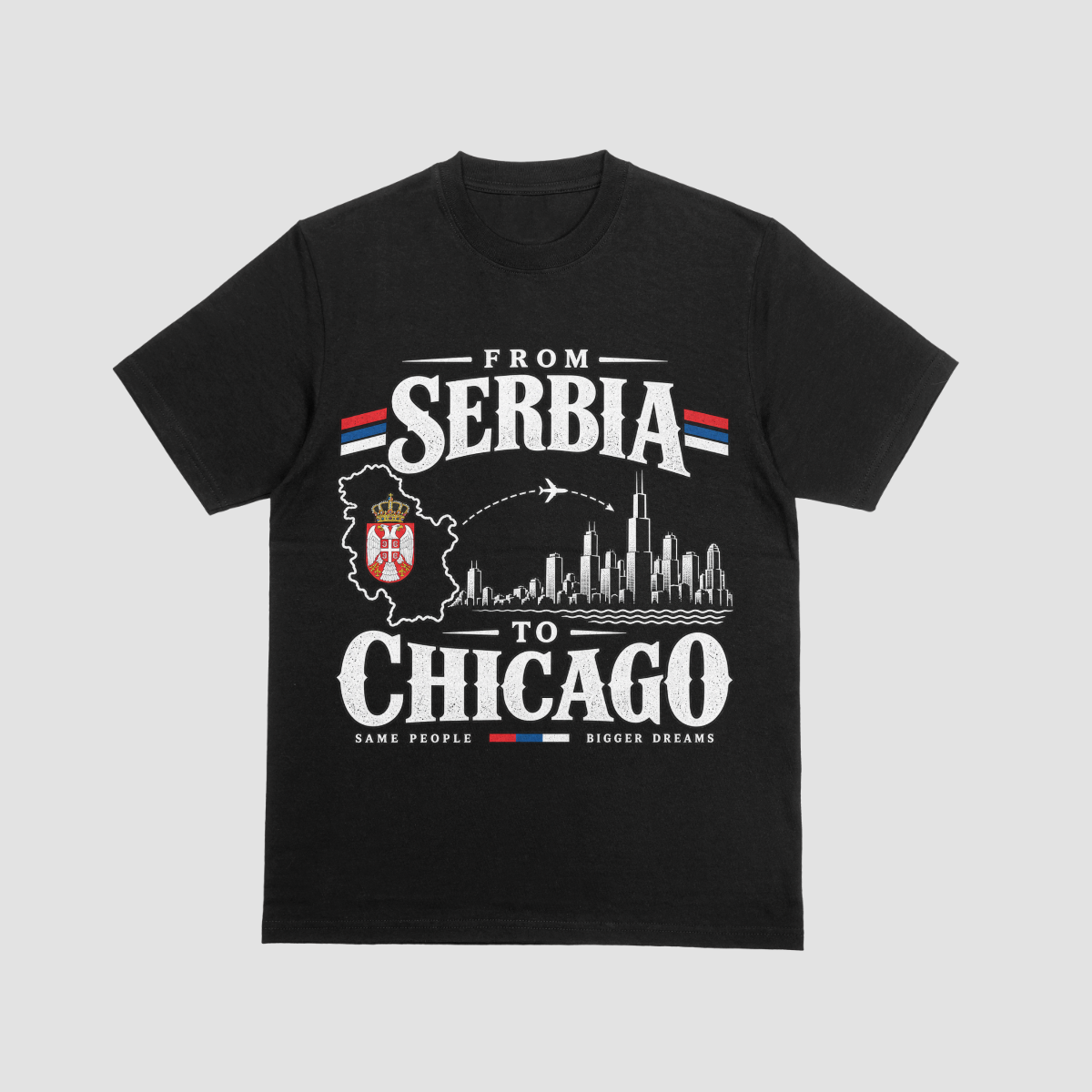 From Srb to Chi T-Shirt