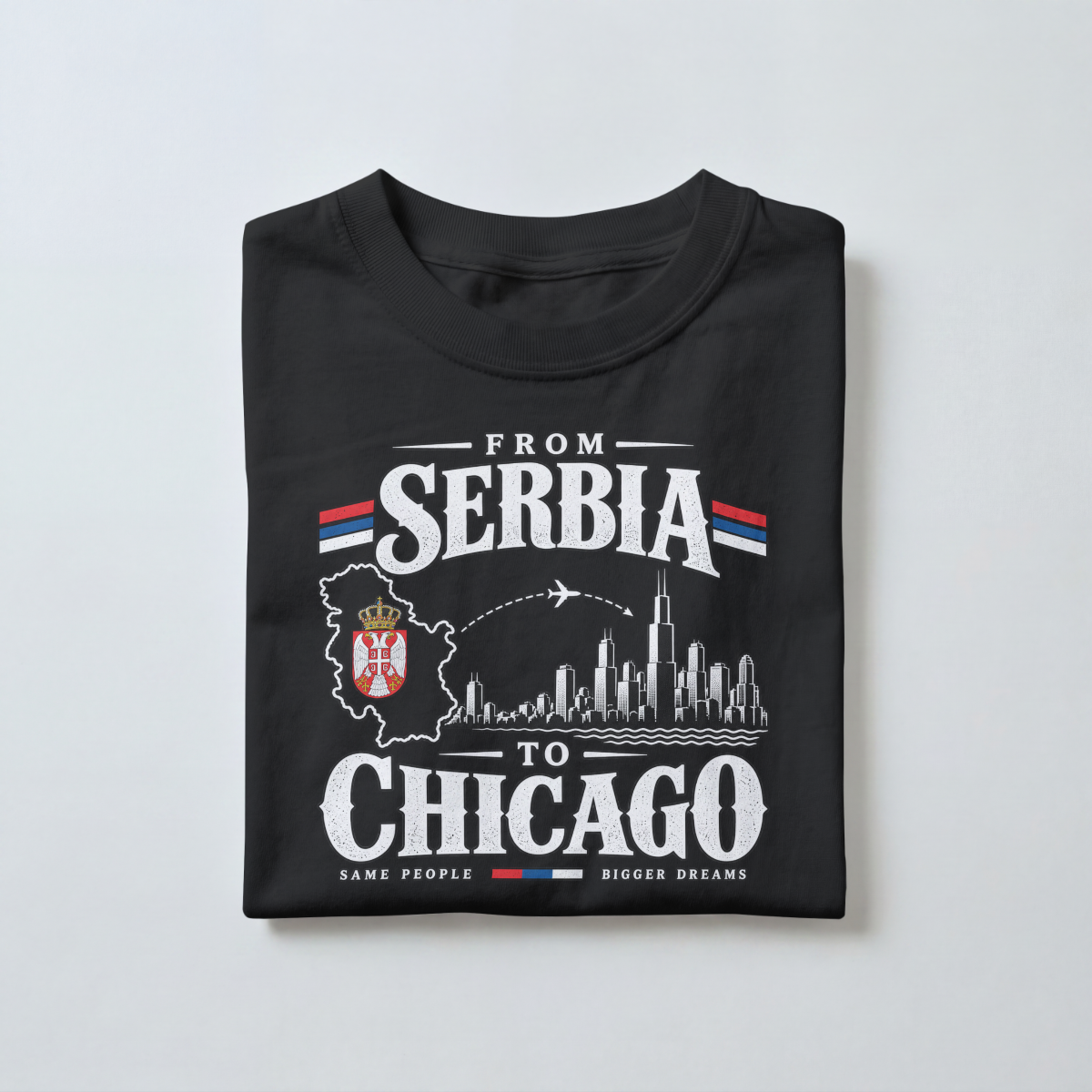 From Srb to Chi T-Shirt